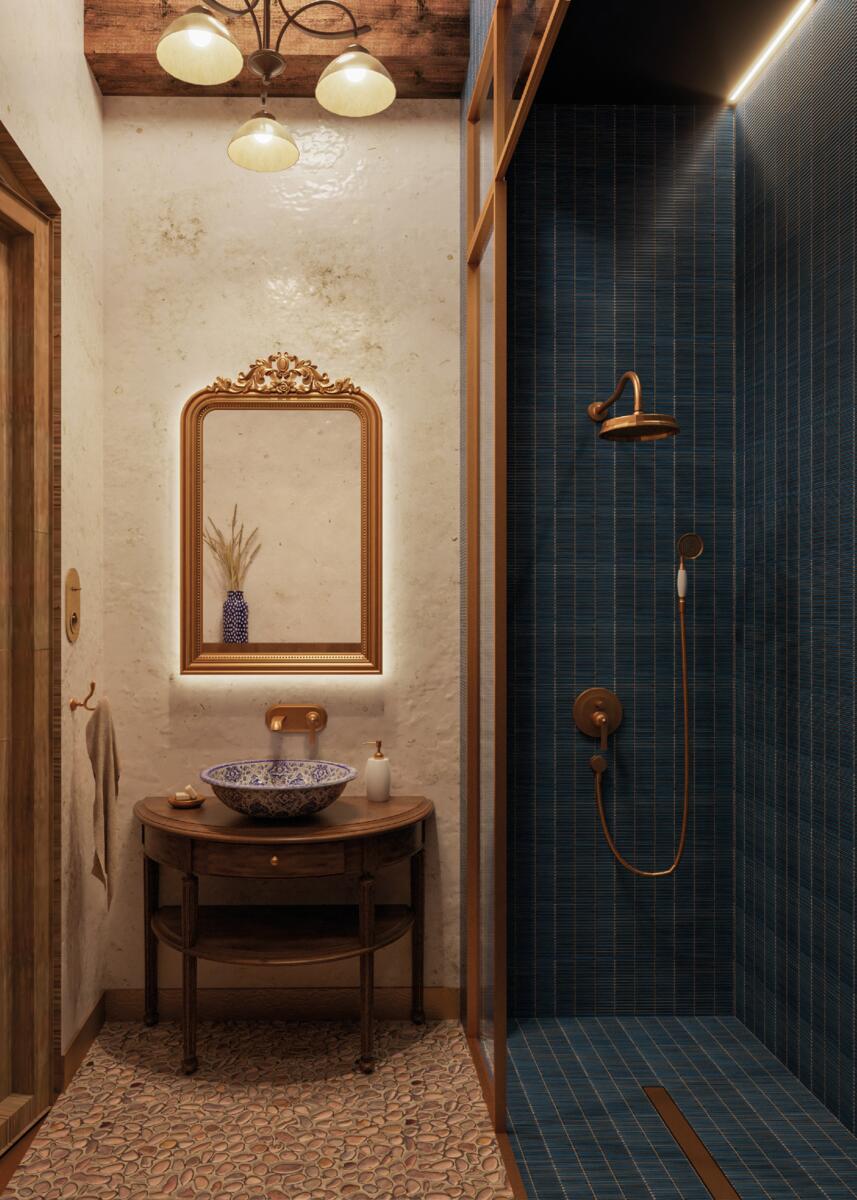 Over countertop washbasins, Gece- hand-painted Iznik countertop washbasin, Cerames