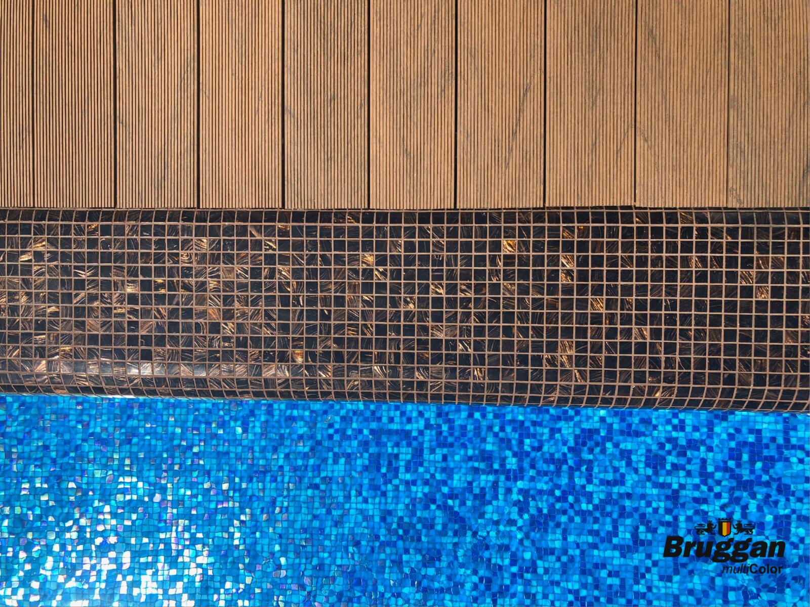 Terrassenbretter, Terrassendiele Bruggan MultiColor Cedar, WOODPLAST