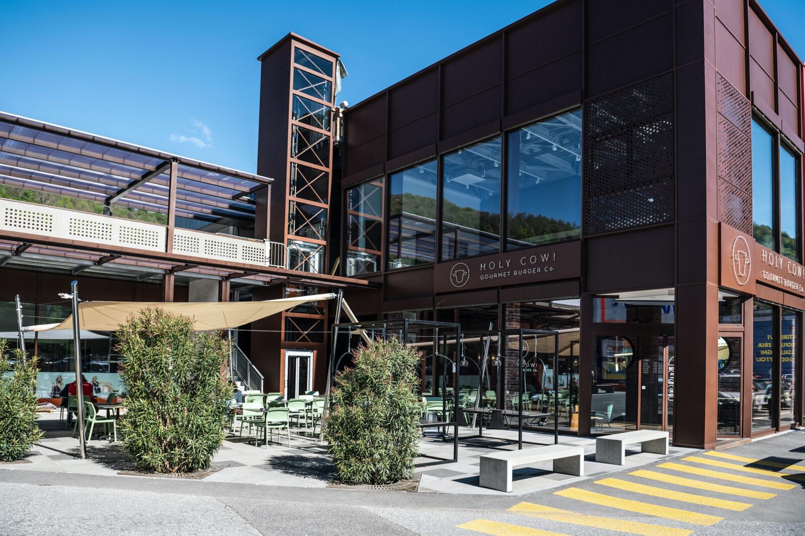 Holy Cow burger restaurant