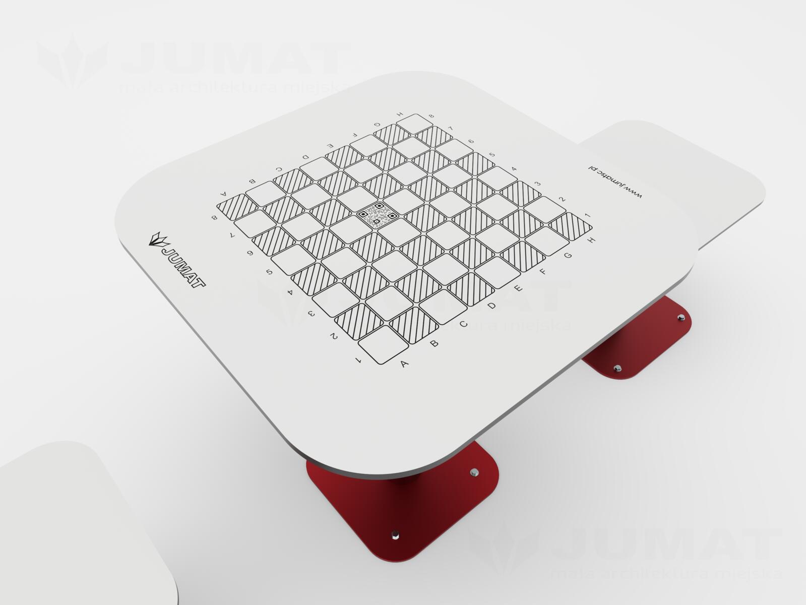 Nowość w ofercie! Stoły miejskie do gry w szachy i chińczyka z płyty HPL