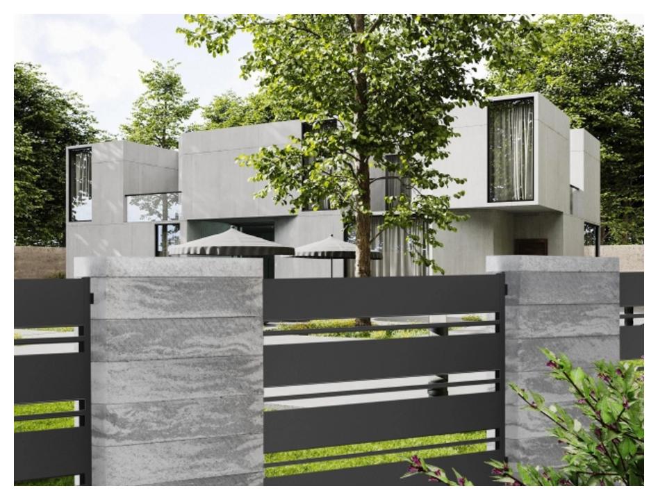 Modular fence ROMA Nova | JONIEC - ArchiUp.com - A free BIM & CAD ...