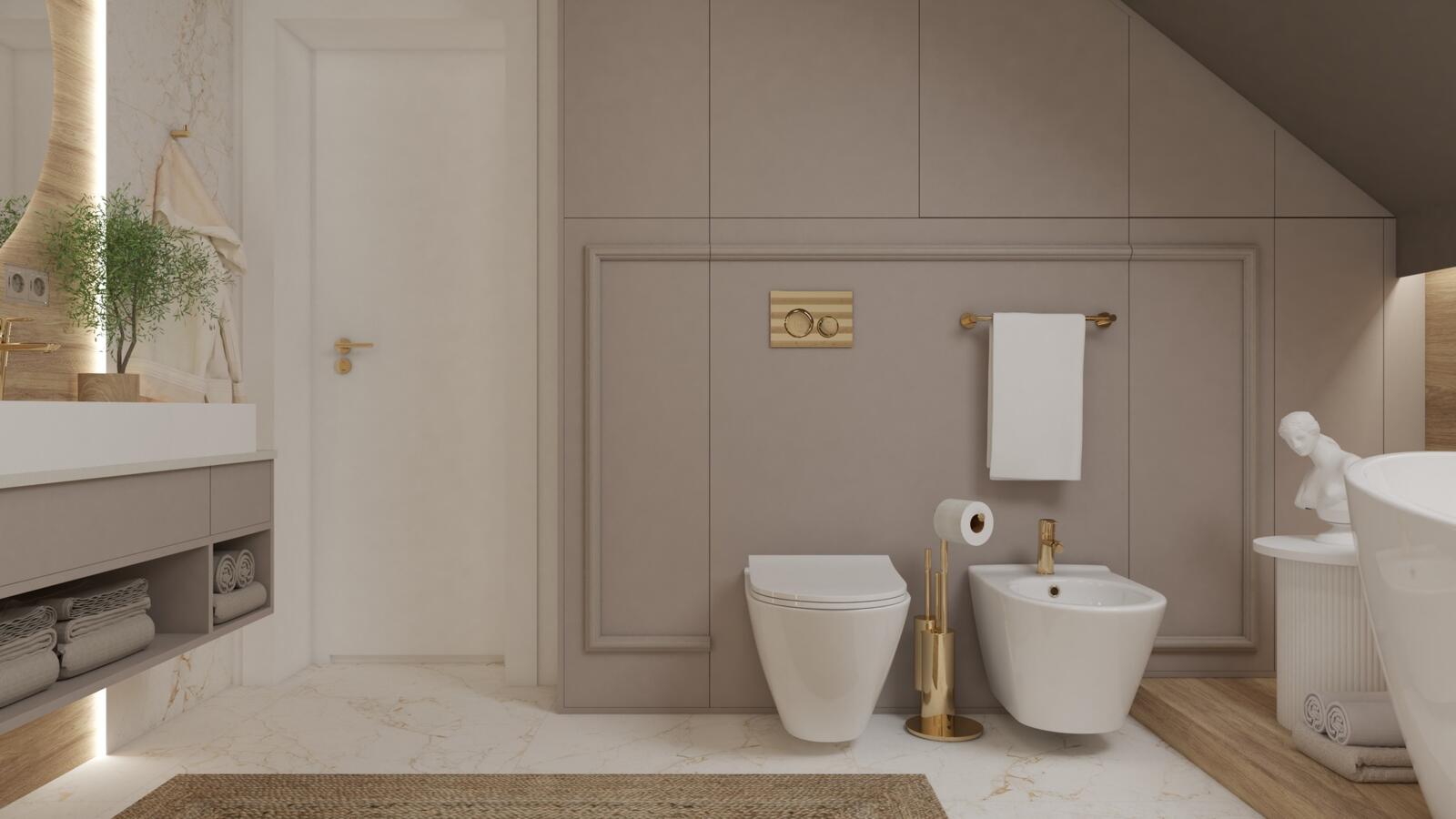 Łazienka na poddaszu- prywatne spa