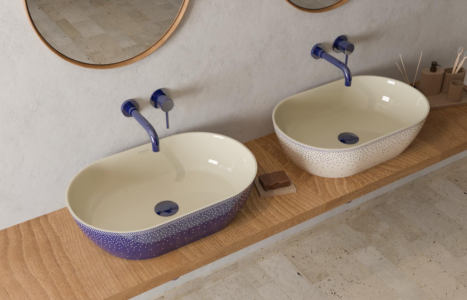 Lavabos de sobremesa, Space - Serenity countertop washbasin, RAVON