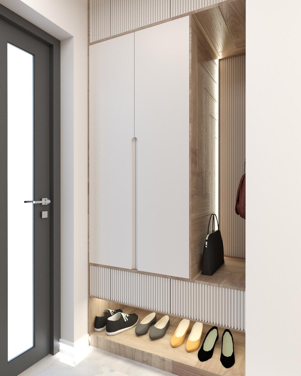 Przedpokój, nowoczesny wiatrołap