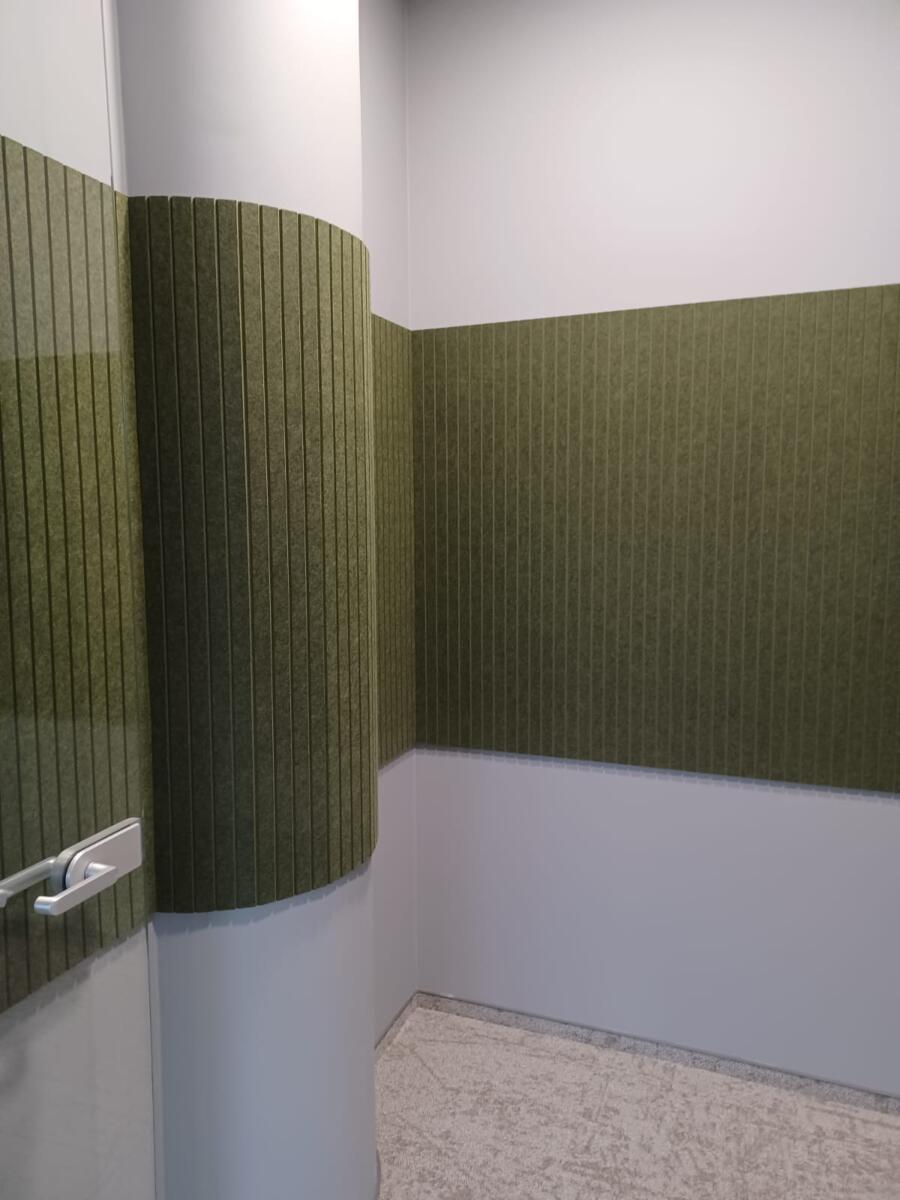 Acoustic panels, V-cut panels, Fovere