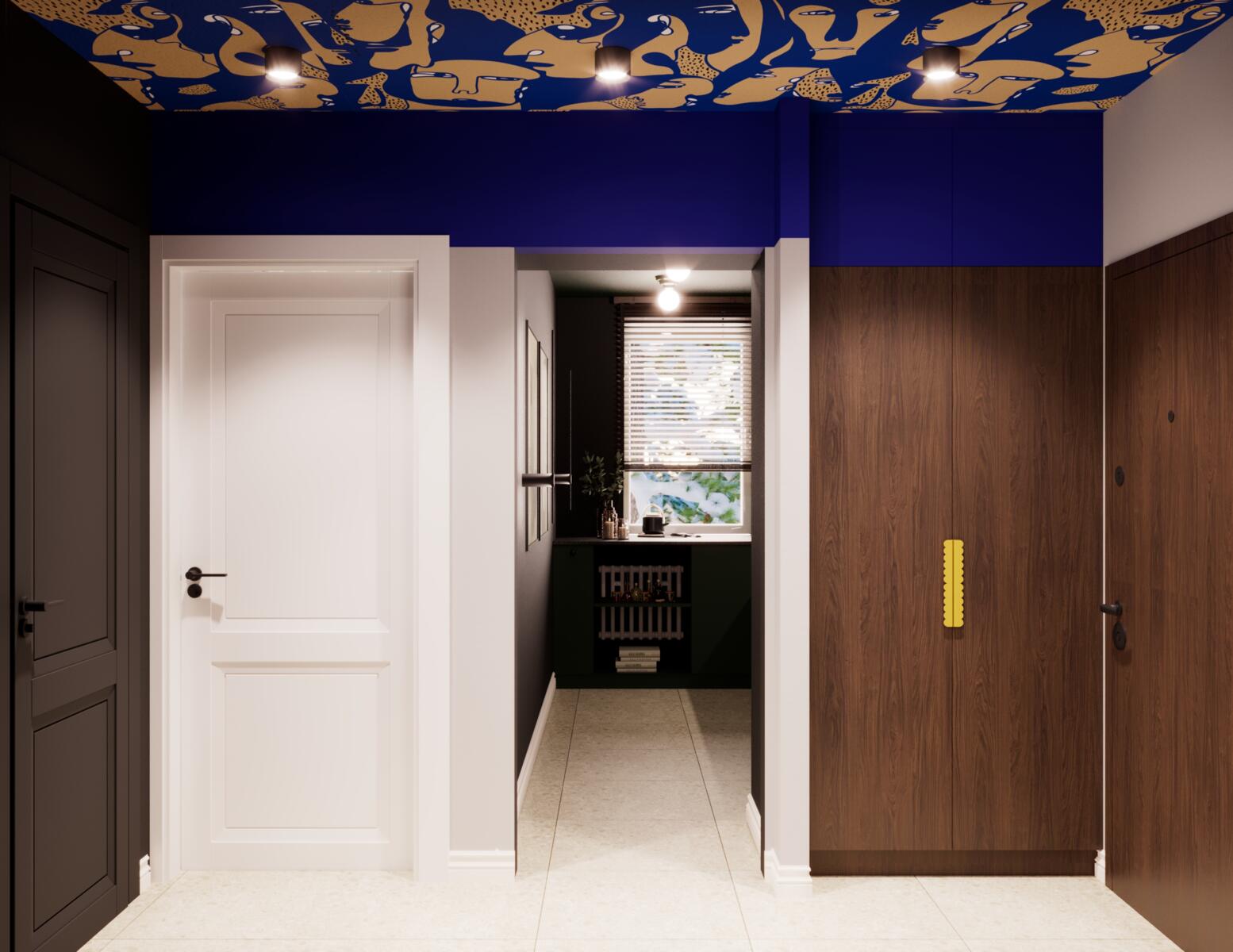 Projekt mieszkania pod Warszawą