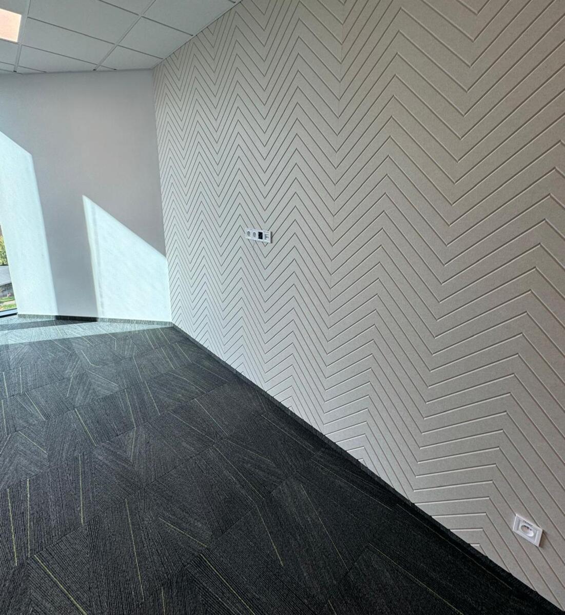Acoustic panels, V-cut panels, Fovere