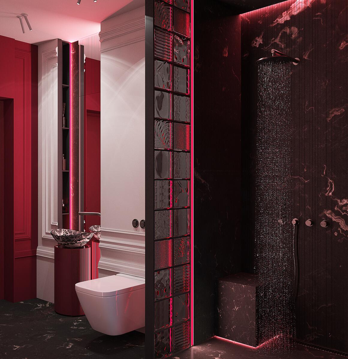 This design blends classic and futuristic styles, with...