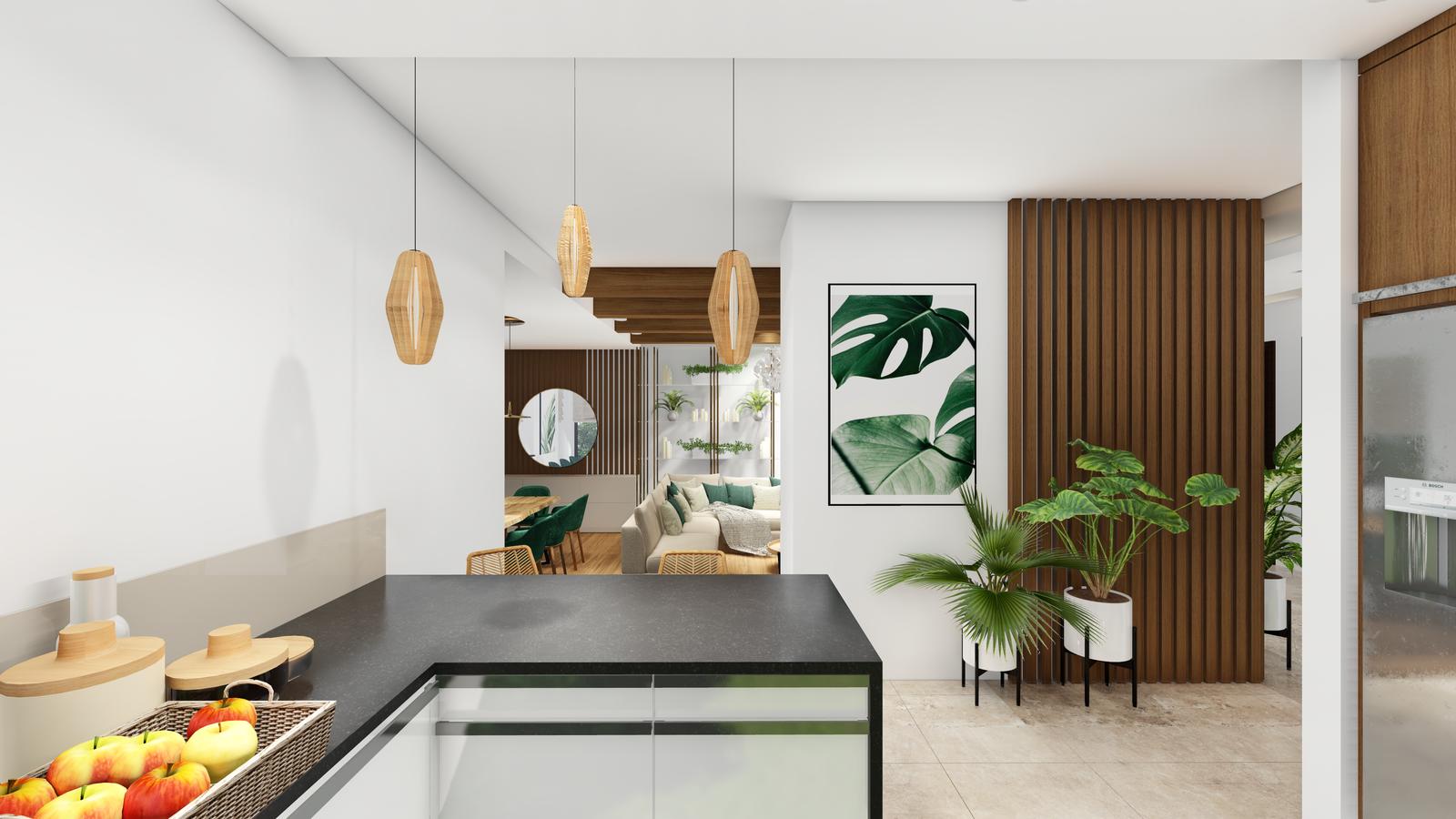 Dom w otoczeniu zieleni część 1. projektowana pow. 70m2