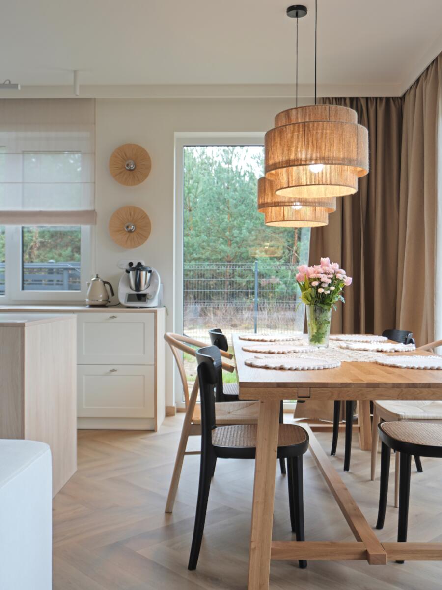 Projekt wnętrza domu pod Warszawą