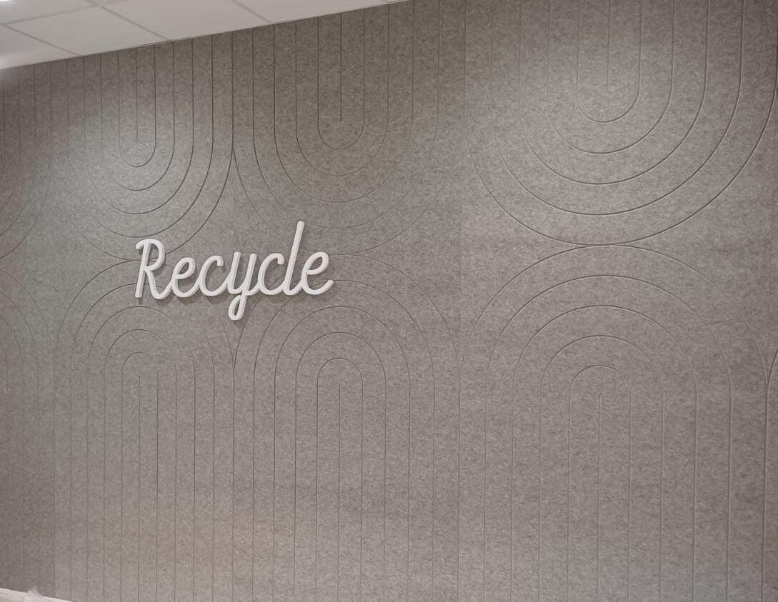 Acoustic panels, V-cut panels, Fovere