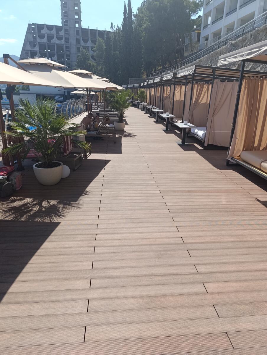 Terrassenbretter, Terrassendiele Bruggan MultiColor Cedar, WOODPLAST