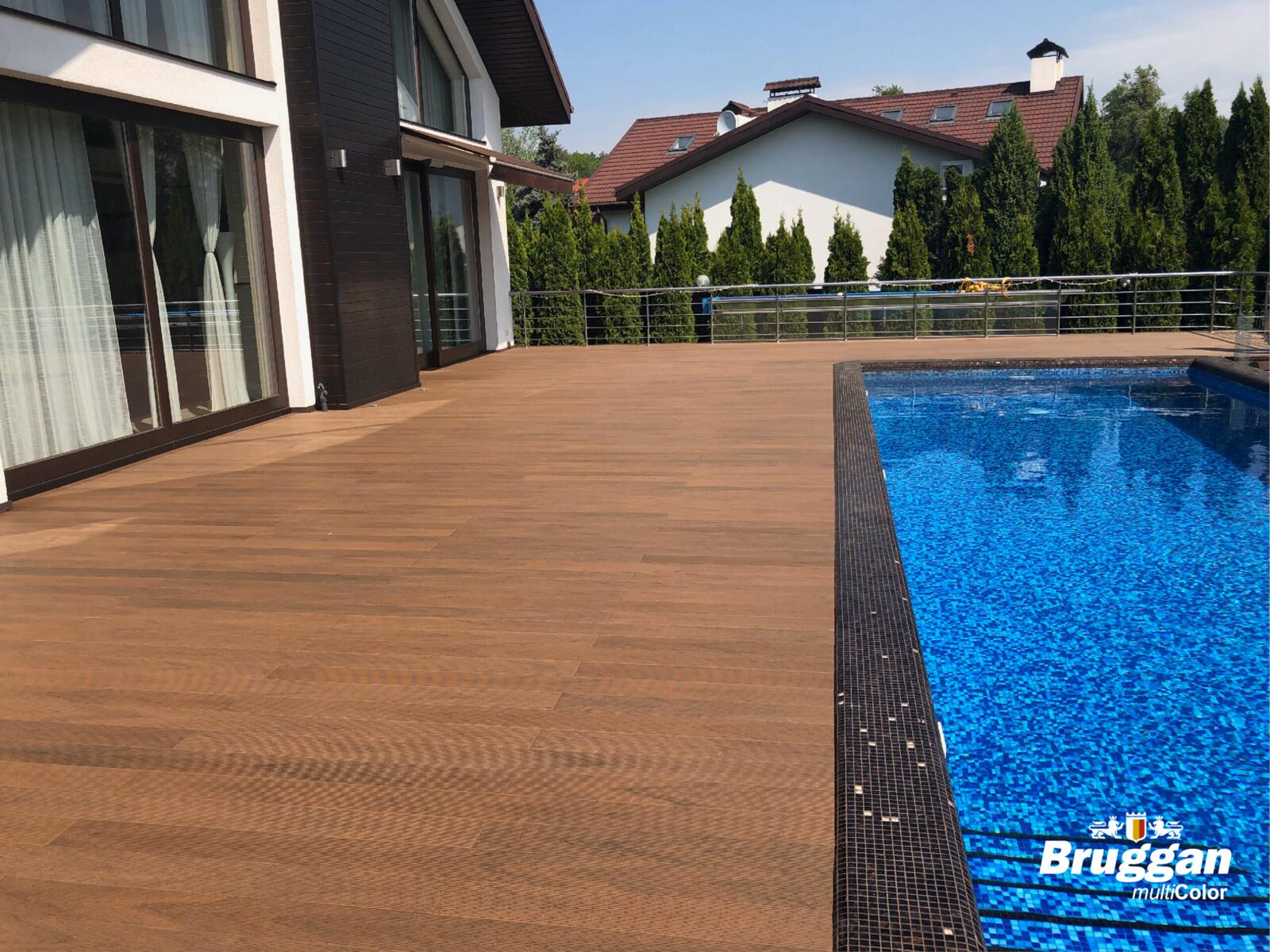 Terrassenbretter, Terrassendiele Bruggan MultiColor Cedar, WOODPLAST