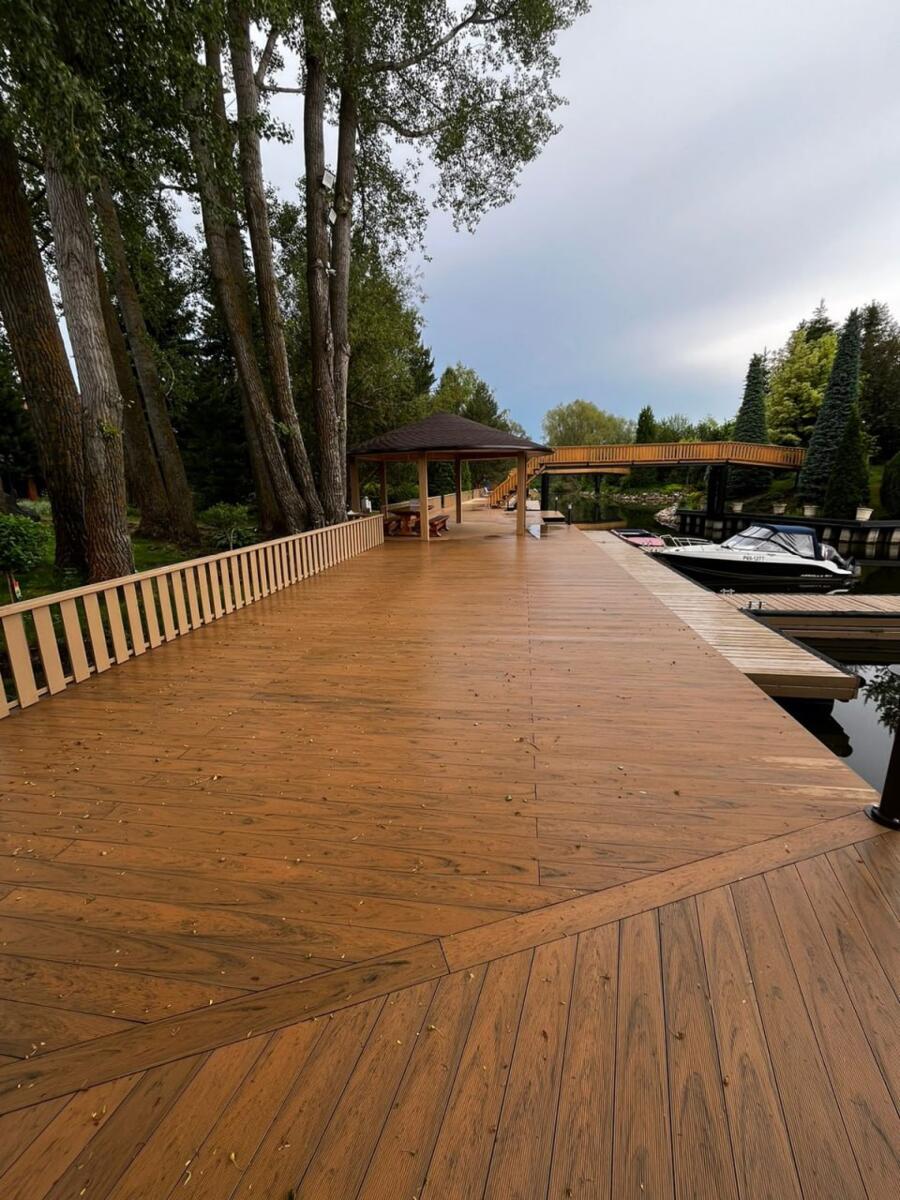 Terrassenbretter, Terrassendiele Bruggan MultiColor Cedar, WOODPLAST
