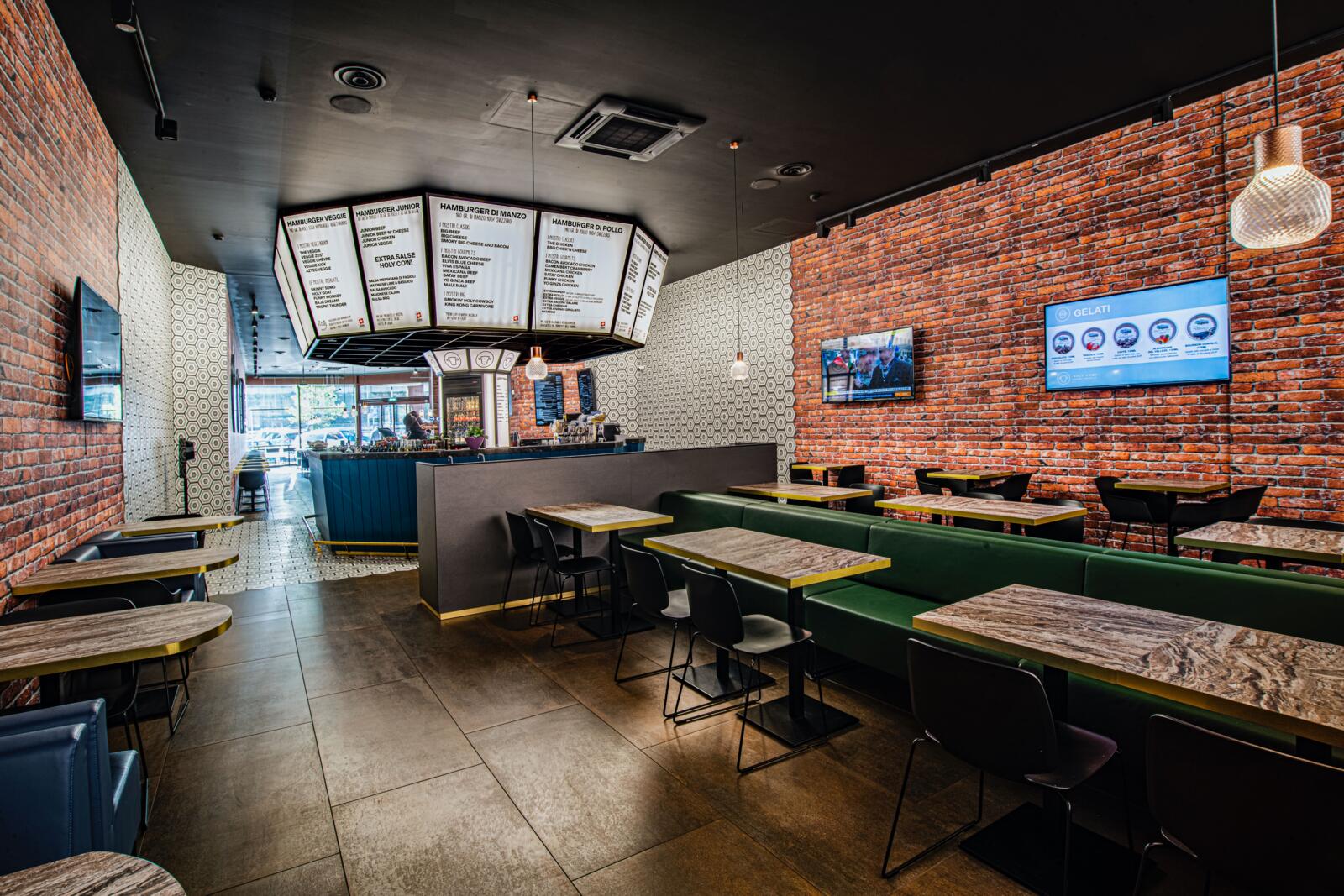 Holy Cow burger restaurant