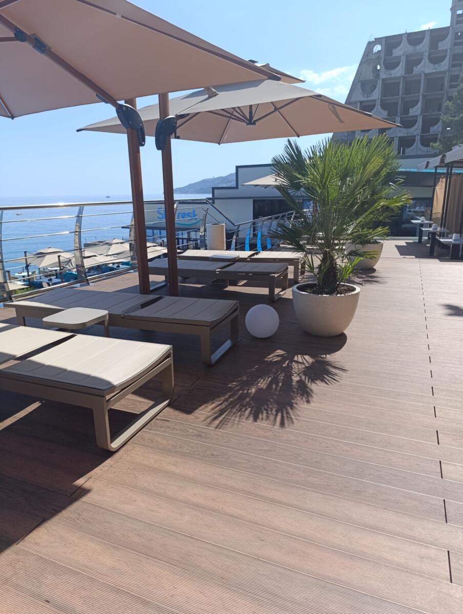 Terrassenbretter, Terrassendiele Bruggan MultiColor Cedar, WOODPLAST