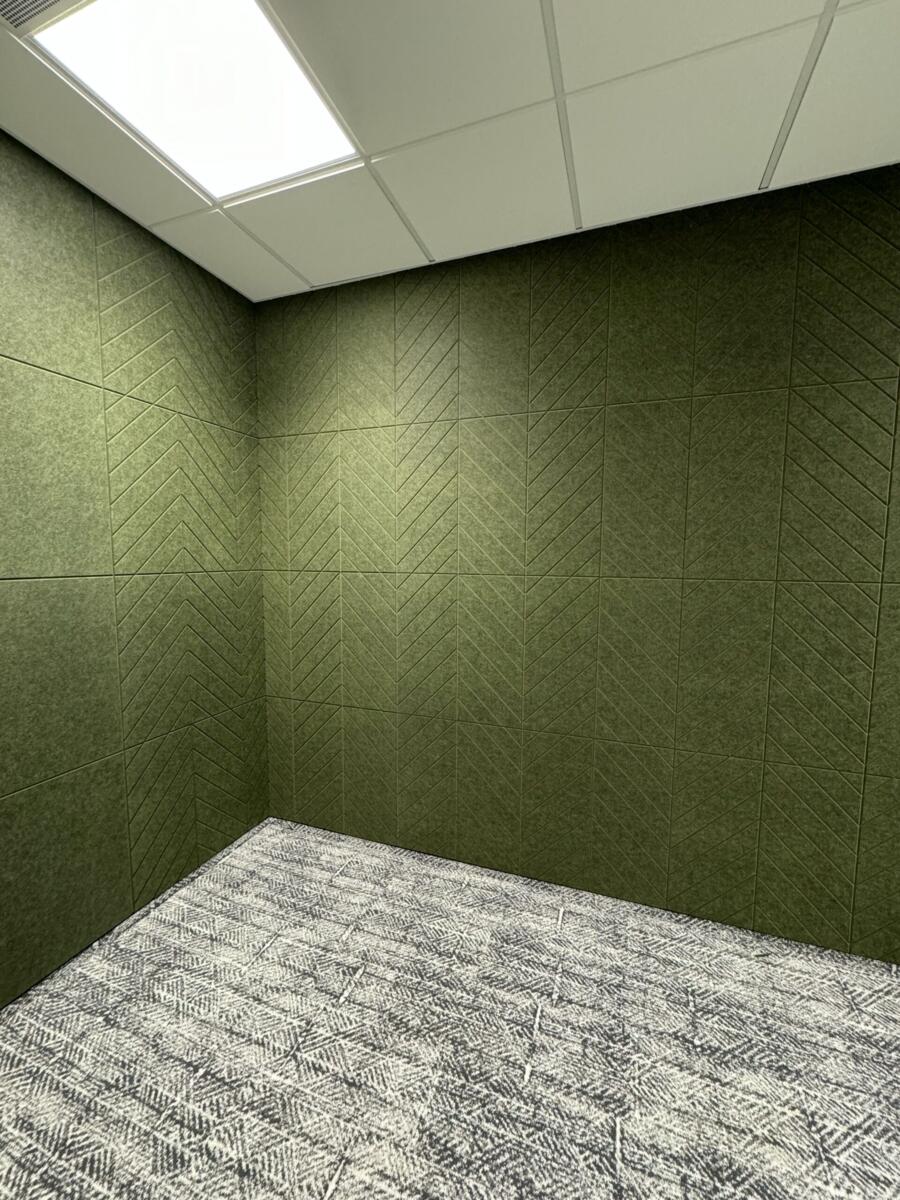 Acoustic panels, V-cut panels, Fovere