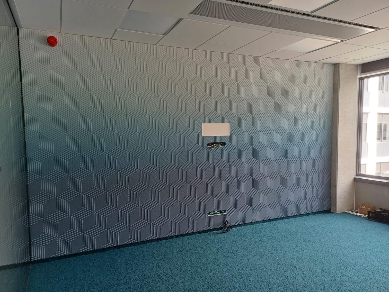 Acoustic panels, V-cut panels, Fovere