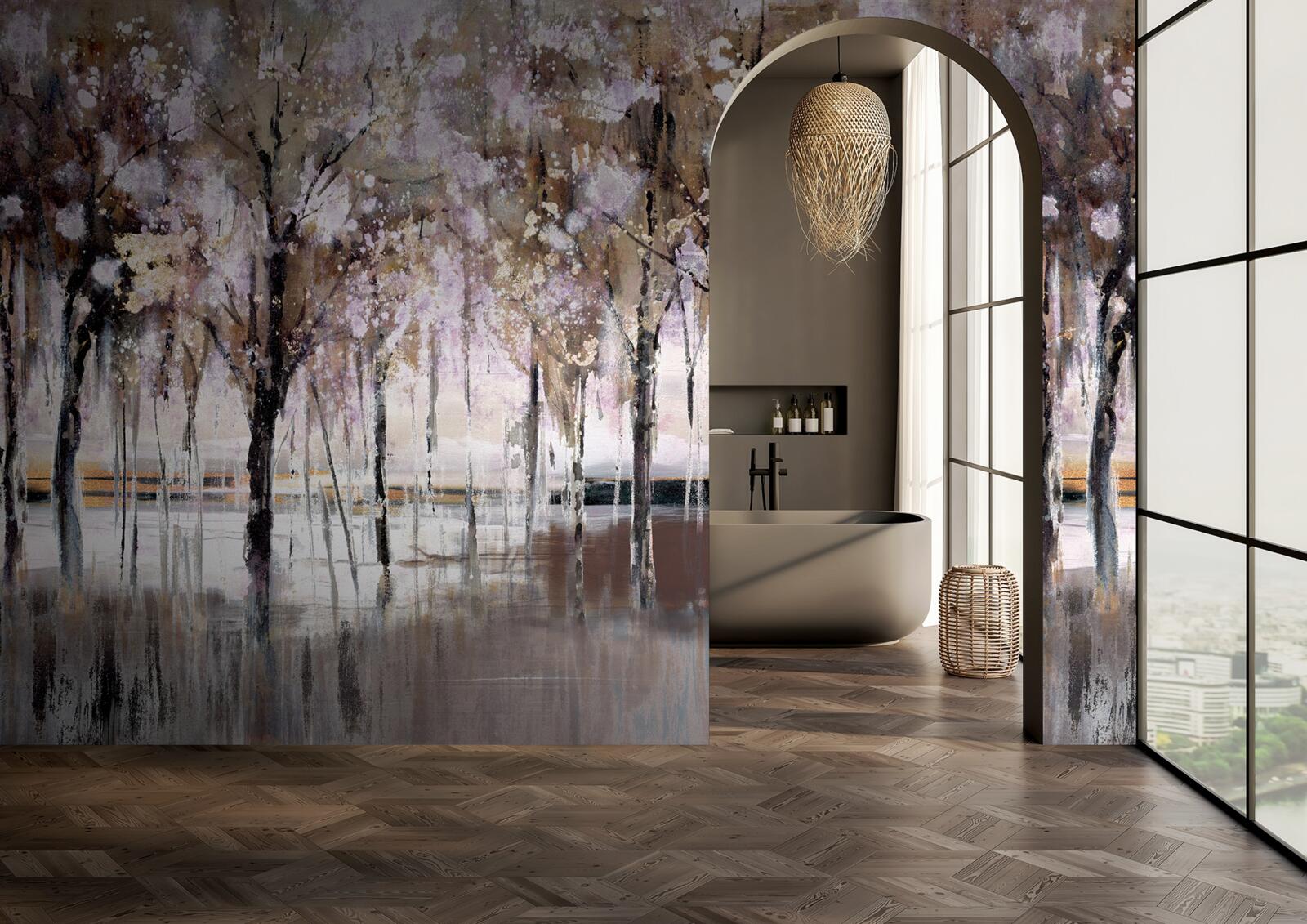 Wallpapers, Forest Water, Muraspec