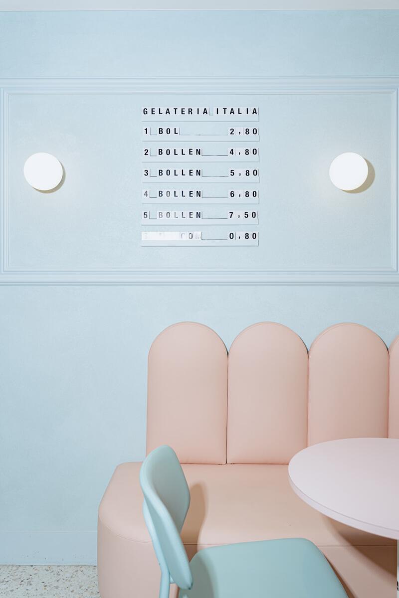 Wall Lamps, MODERN BALL simple midi LED hermetic surface, AQForm