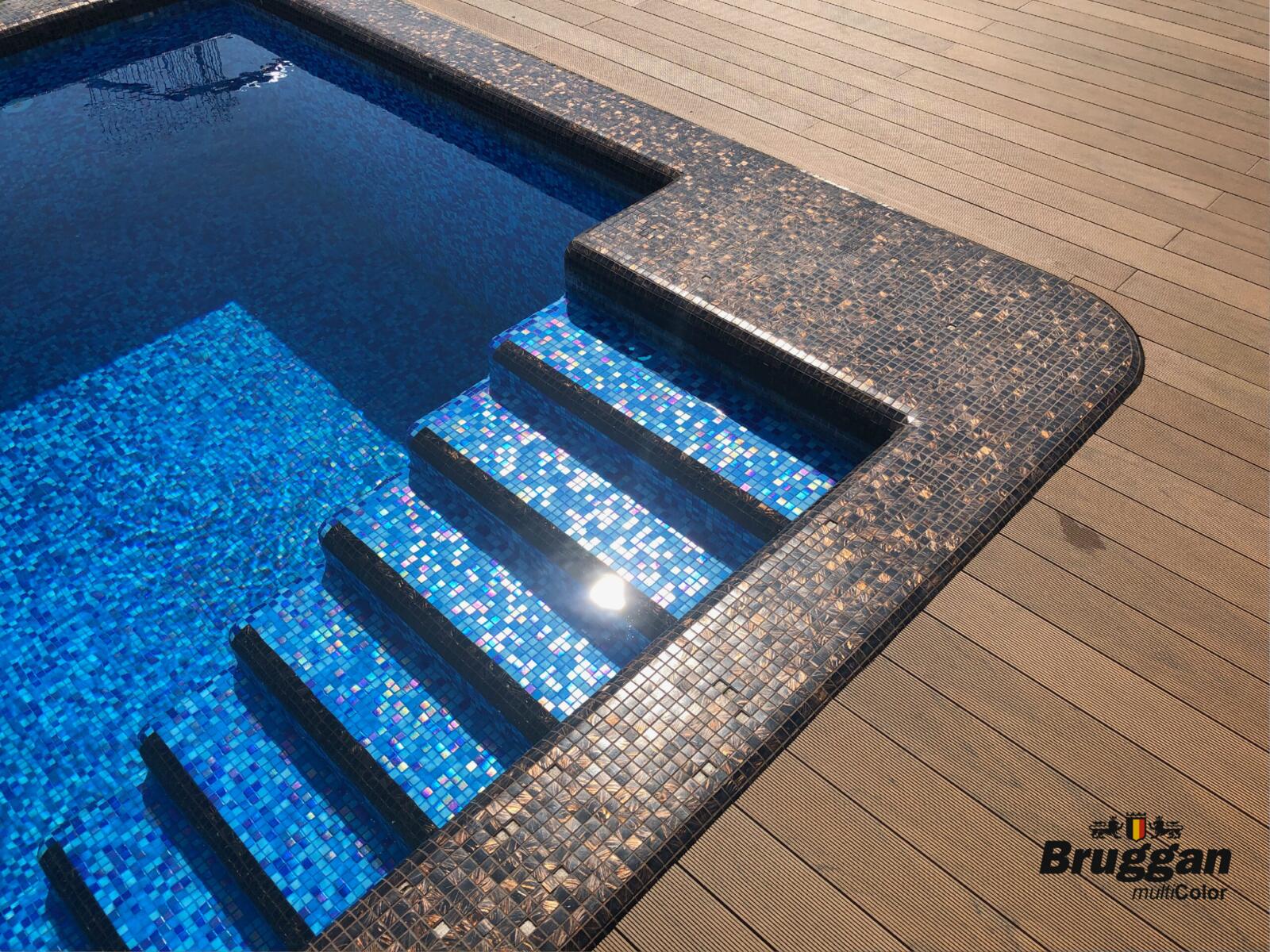 Terrassenbretter, Terrassendiele Bruggan MultiColor Cedar, WOODPLAST