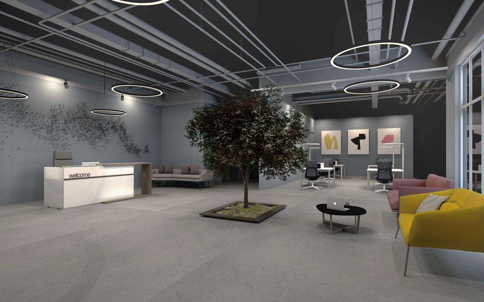 Counters, Axer reception counters, MARO Office Furniture