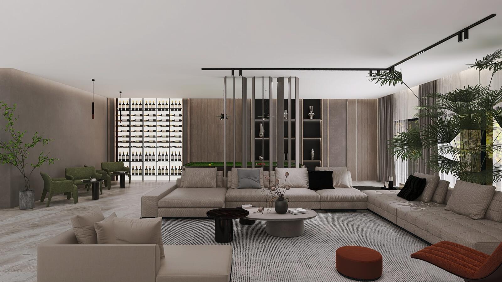 Projekt luksusowej rezydencji pod Warszawą