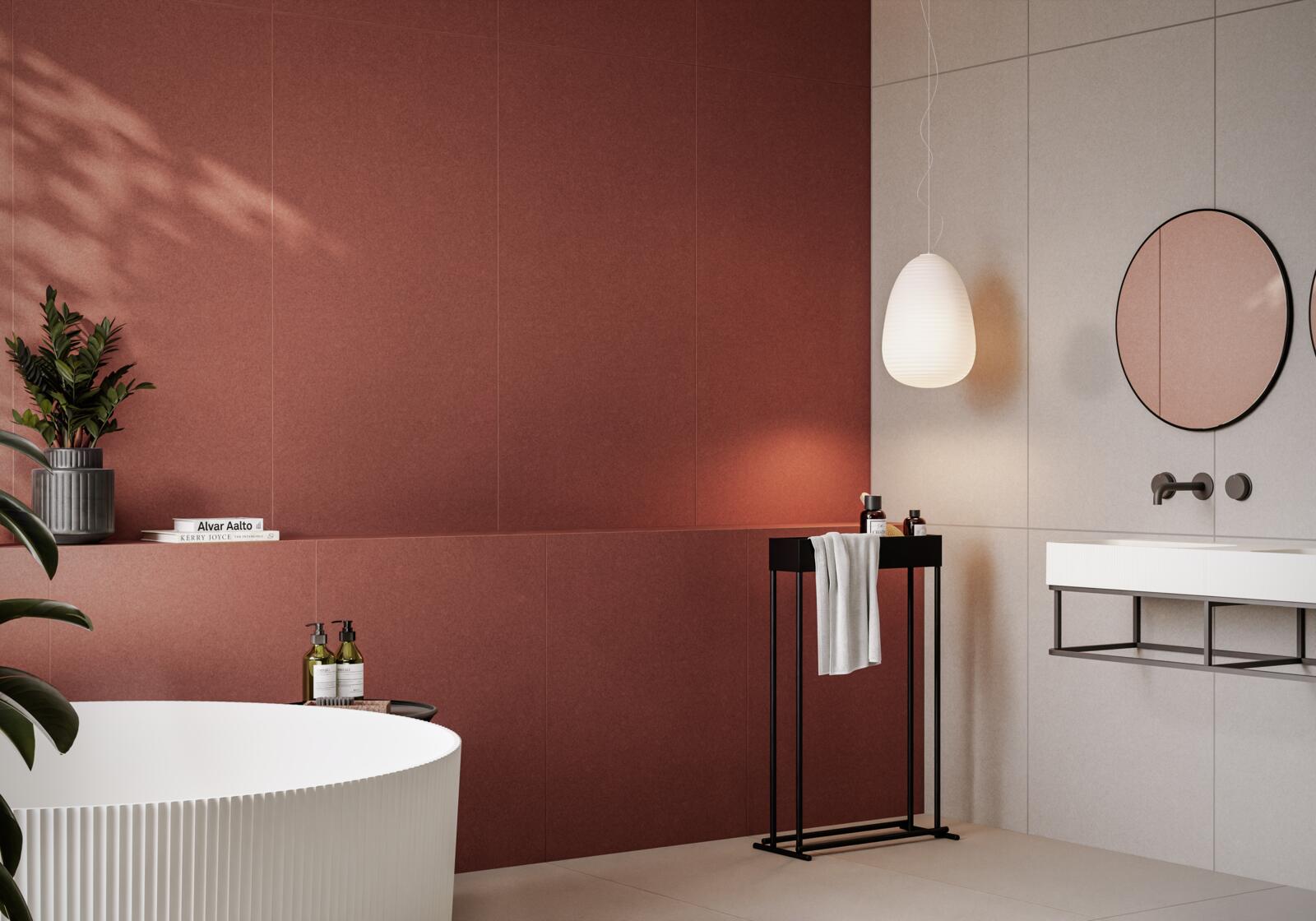 Clinker Tile, Monolight Terracotta 60 x 120, Cerrad