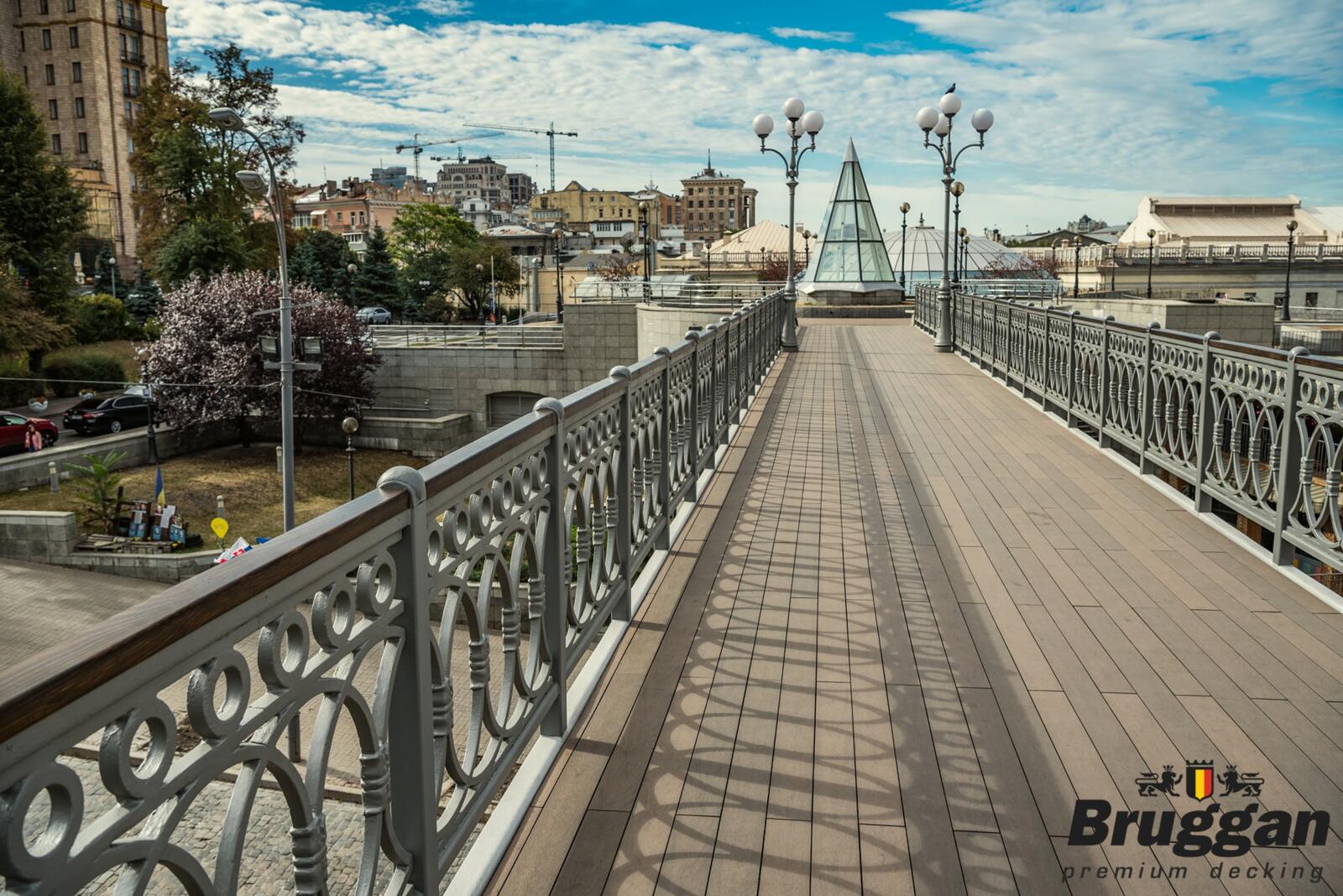 Terrassenbretter, Terrassendiele Bruggan MultiColor Wenge, WOODPLAST