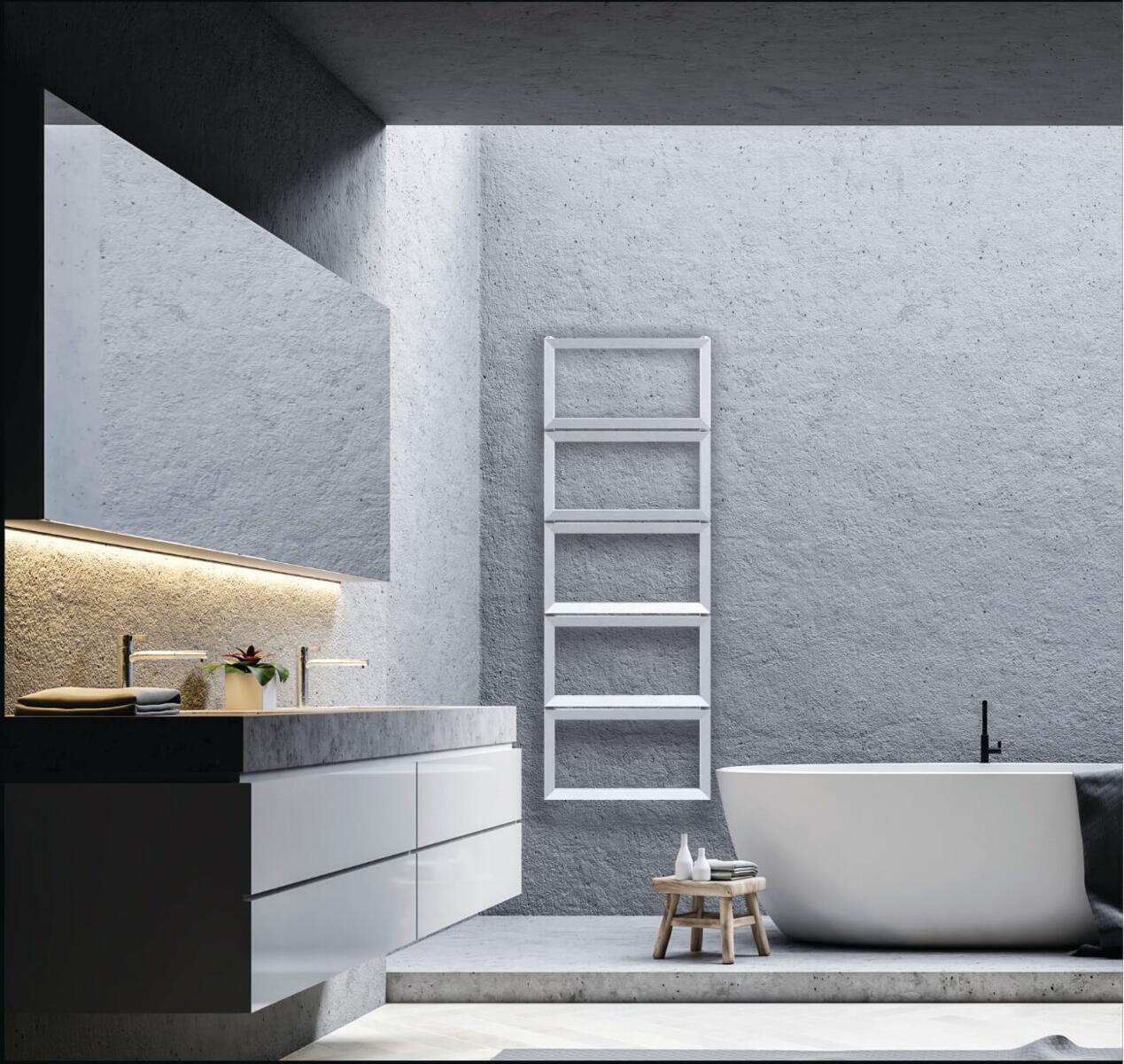 Heaters, AG Spa Collection Square Bathroom Radiator, AG GRZEJNIKI DESIGN - LIDER SPRZEDAŻY GRZEJNIKÓW DEKORACYJNYCH W POLSCE