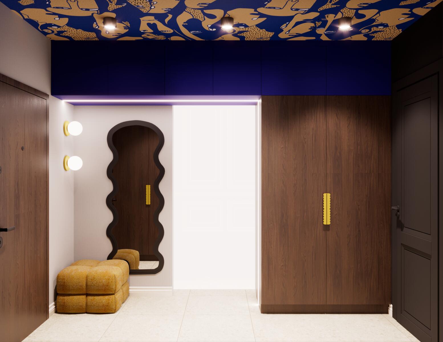 Projekt mieszkania pod Warszawą