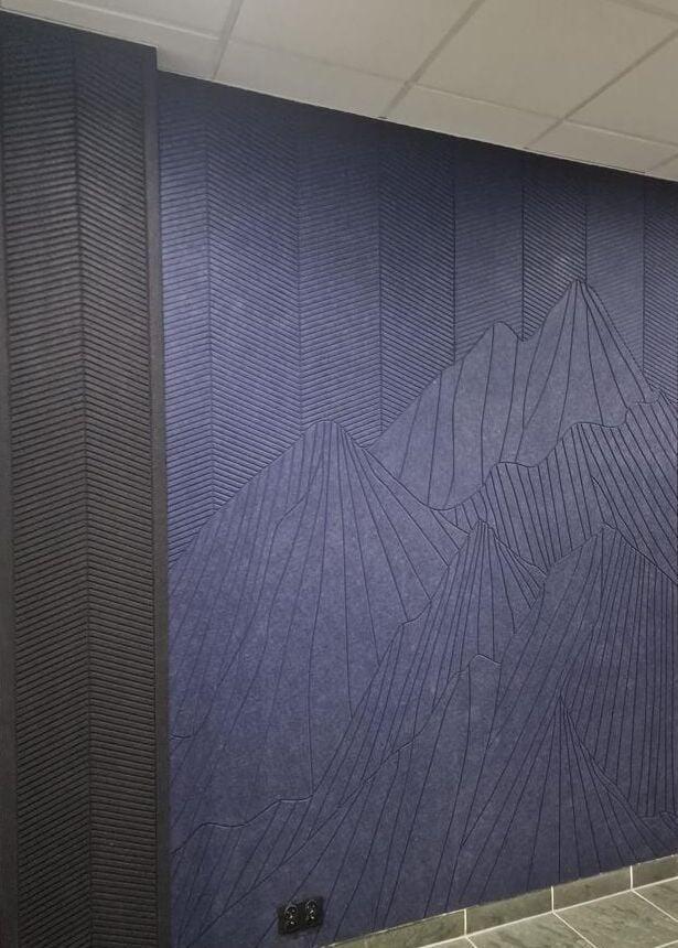Acoustic panels, V-cut panels, Fovere