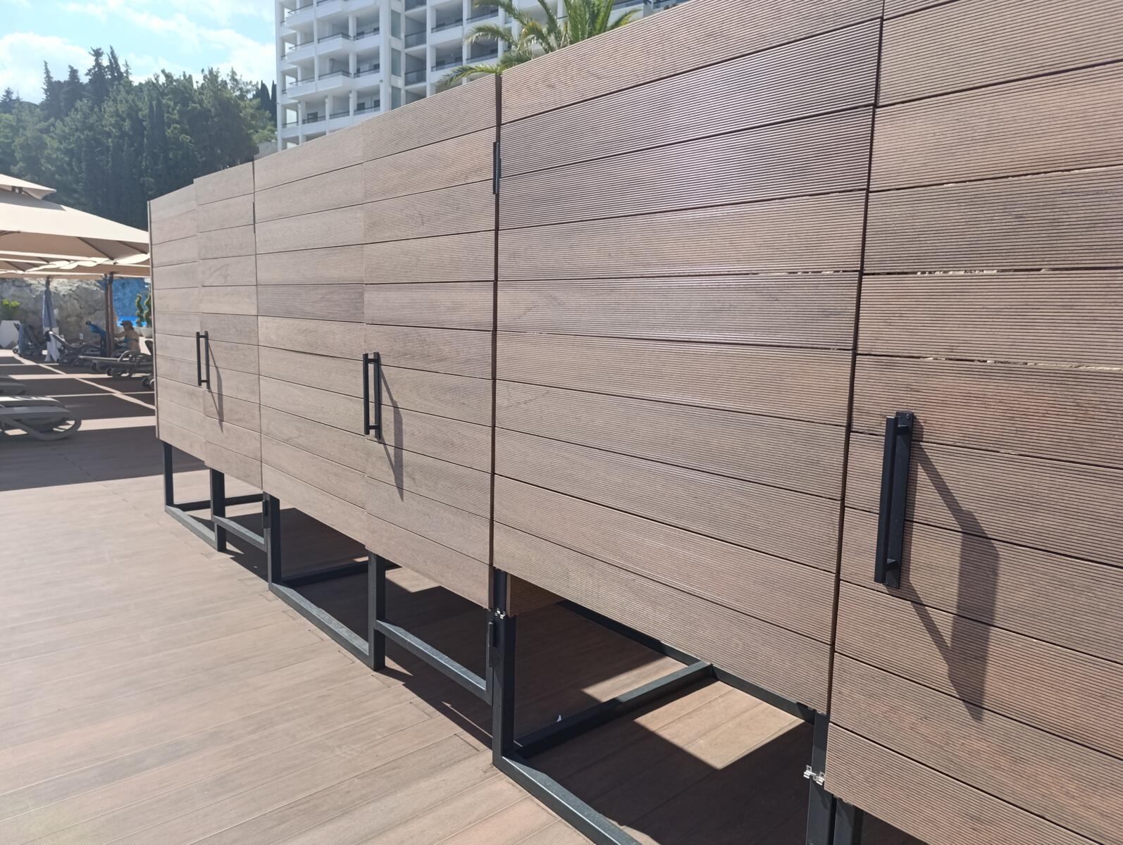 Terrassenbretter, Terrassendiele Bruggan MultiColor Cedar, WOODPLAST
