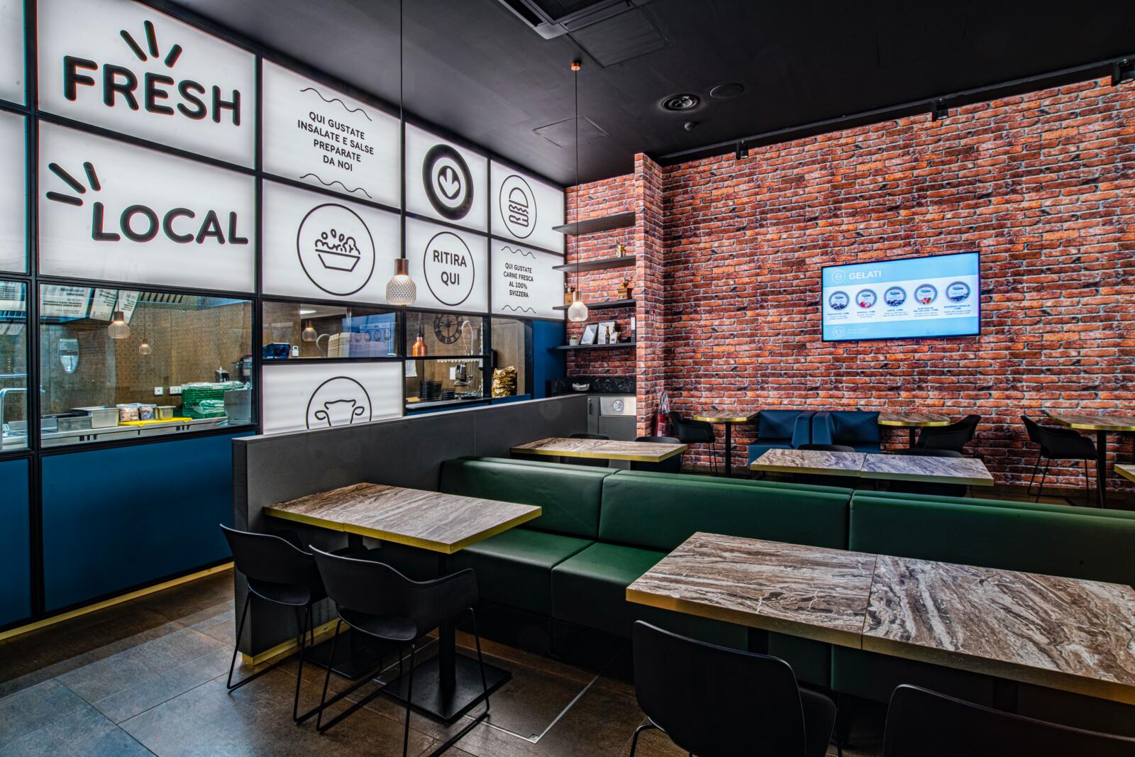 Holy Cow burger restaurant