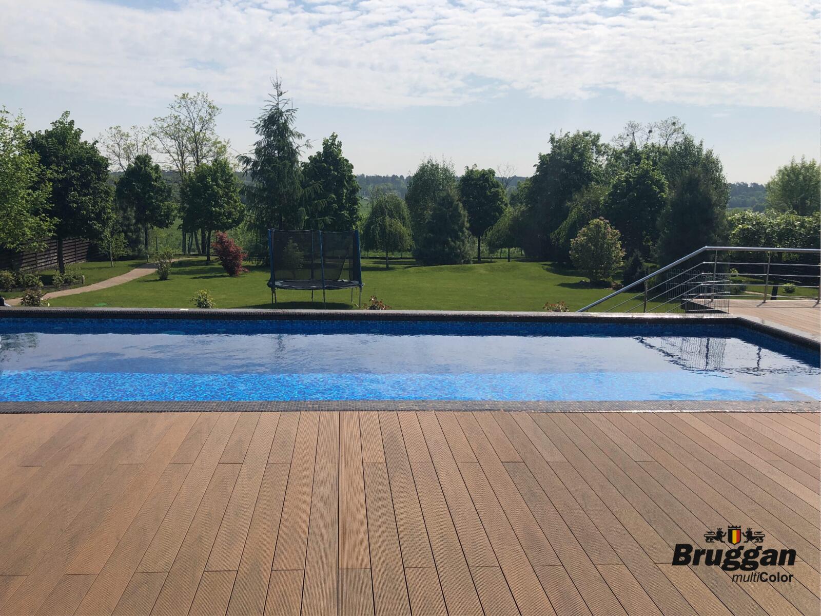Terrassenbretter, Terrassendiele Bruggan MultiColor Cedar, WOODPLAST