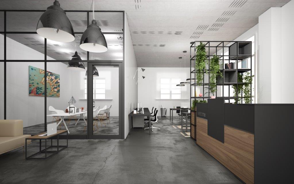 Counters, Nivero reception counters, MARO Office Furniture