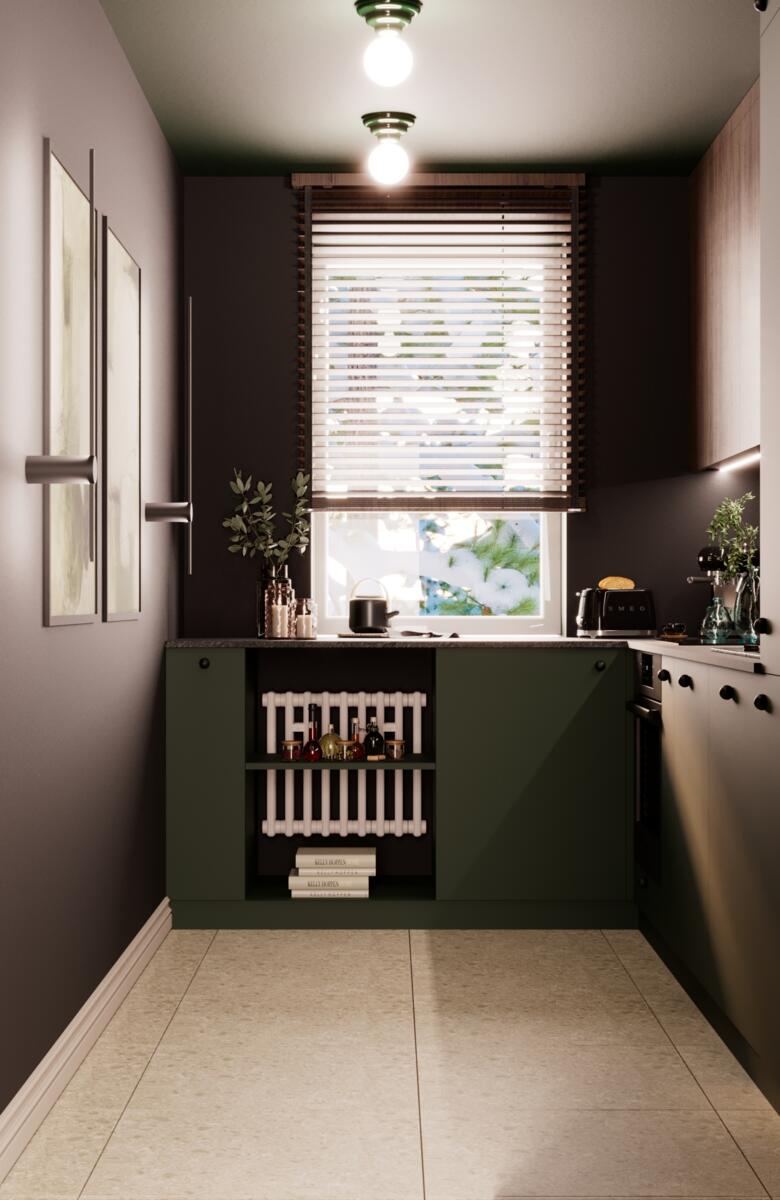 Projekt mieszkania pod Warszawą