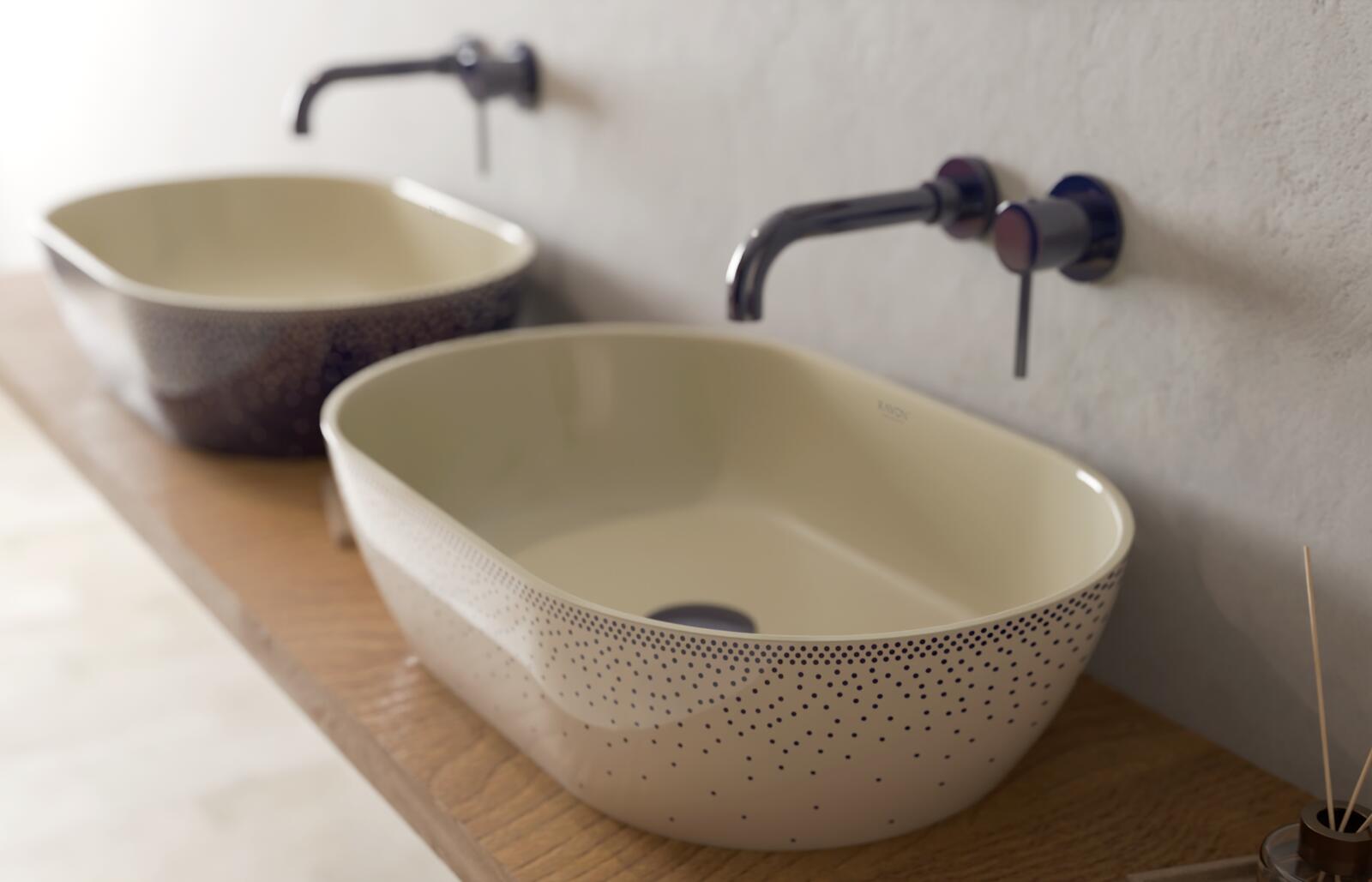 Lavabos de sobremesa, Space - Serenity countertop washbasin, RAVON