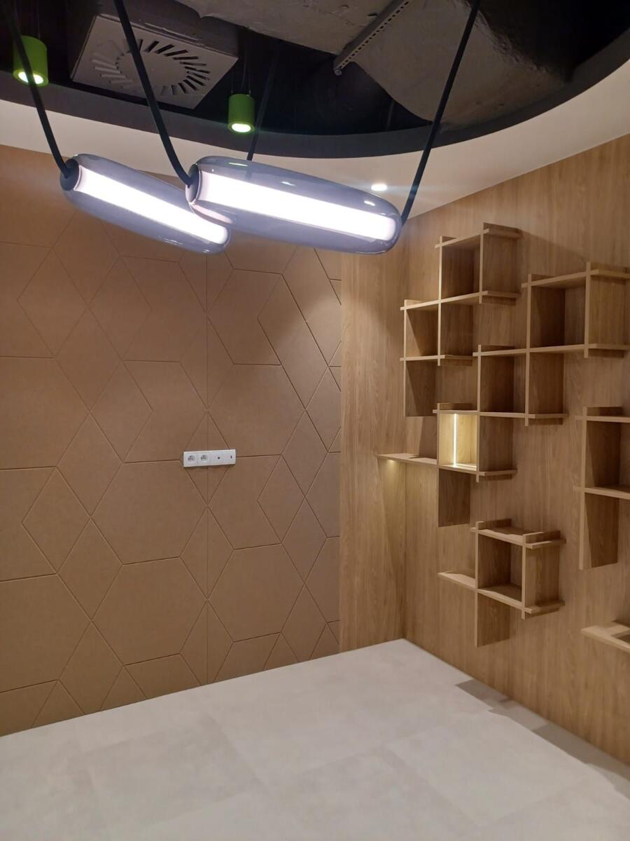 Acoustic panels, V-cut panels, Fovere