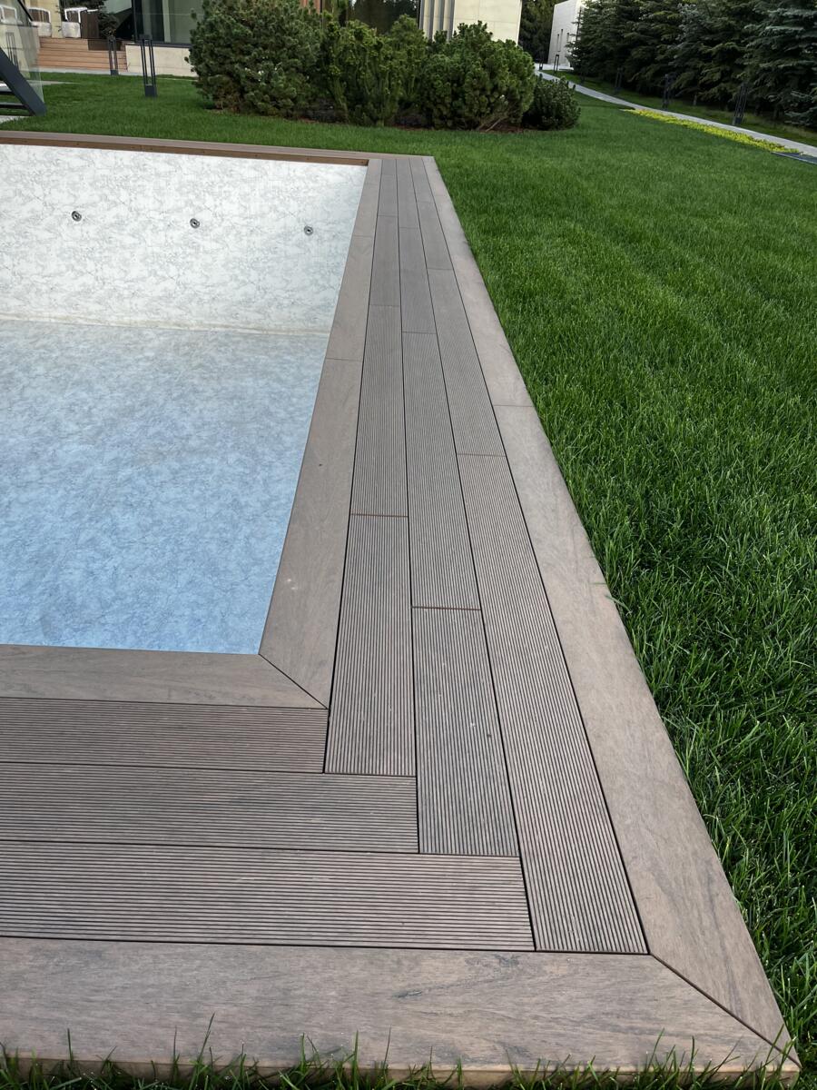 Terrassenbretter, Terrassendiele Bruggan MultiColor Wenge, WOODPLAST