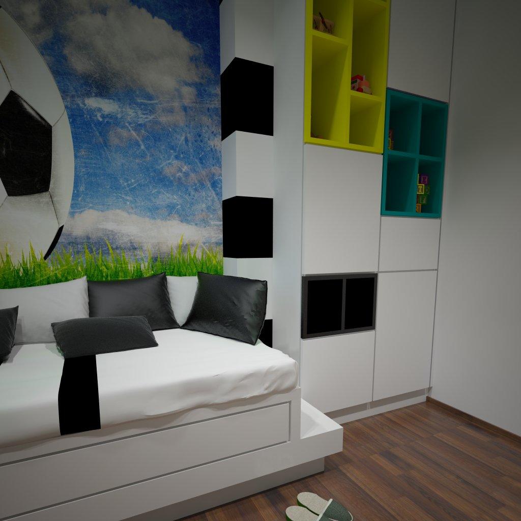 Pokój fana piłki nożnej