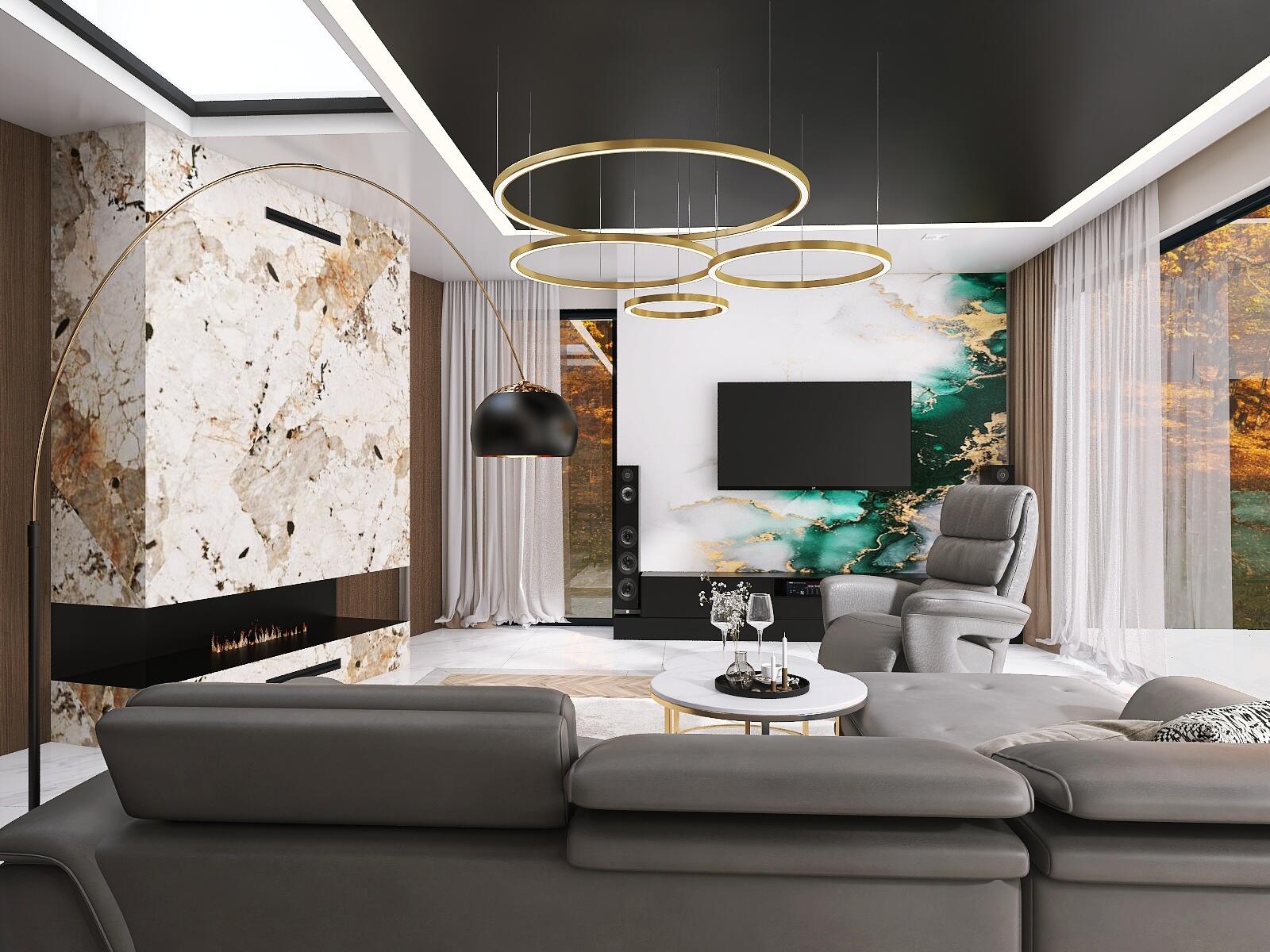 Projekt wnętrza domu w Garwolinie