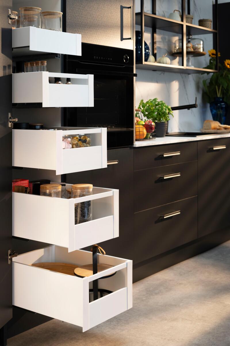 Matrix drawer systems